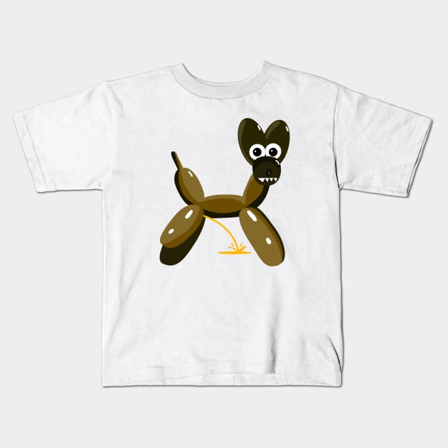 Bad Ballon-Wa Kids T-Shirt by ArtsofAll